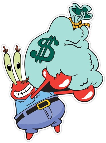 Krabs spongebob sponge - mr.,
